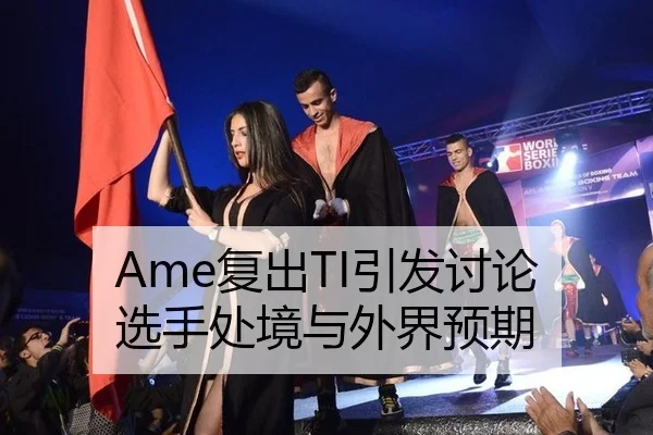 Ame复出TI引发讨论 选手处境与外界预期